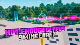 Not Enough Glyphs Mod (1.21.1, 1.20.1) – Build Your Own Automated Arsenal