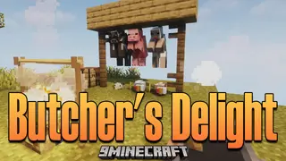 Butcher's Delight Mod (1.20.1, 1.19.2) – It's Time to Use Butcher Skills to Survive