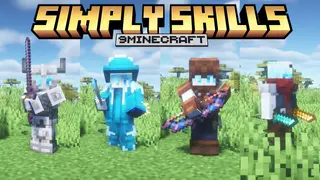 Simply Skills Mod (1.20.1, 1.19.2) – Combat Skill Tree