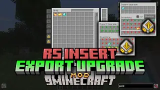 RS Insert Export Upgrade Mod (1.20.1) – Simplify Your Storage Management