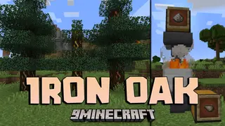 Iron Oak Mod (1.20.4, 1.18.2) – Grow Your Ingots Instead Of Mining