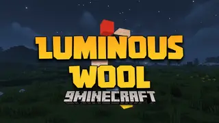 Luminous Wool Mod (26.2, 1.18.2) – Light Up Your Colorful Builds