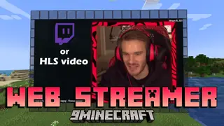 Web Streamer Mod (1.20.4, 1.19.2) – Watch Live Streams Inside Minecraft