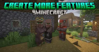 Create More Features Mod (1.21.5, 1.20.1) – New Professions, Blocks, Farms And Advanced Items