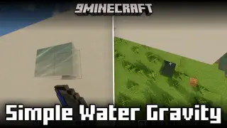 Simple Water Gravity Mod (1.21.5, 1.20.1) – Realistic Fluid Gravity