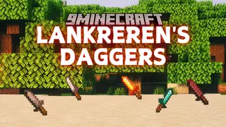 Lankreren's Daggers Mod (1.20.1) – Deadly Throwing Weapon