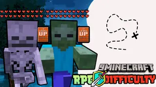 RpgDifficulty Mod (1.21.1, 1.20.1) – Making Minecraft Progressively Harder