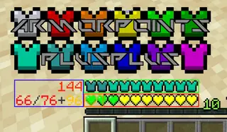 Armor Points Mod (1.20.1, 1.19.2) – Health Stacking, See Armor Values