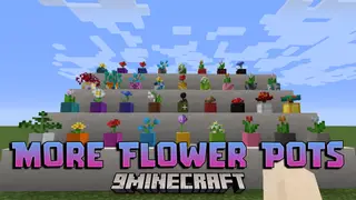 More Flower Pots Mod (1.20.4, 1.20.1) – Expand Your Garden Decor