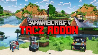 TaCZ Addon Mod (1.20.6, 1.20.1) – Improves How Guns and Attachments Work In-game