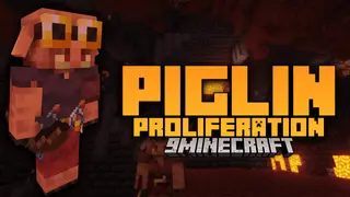 Piglin Proliferation Mod (1.21.1, 1.20.1) – Expand On The Piglin Race