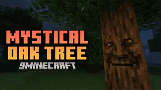 Mystical Oak Tree Mod (1.21.1, 1.20.1) – Interactive NPC-like Tree