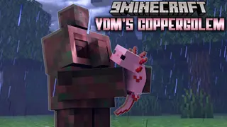 YDM's CopperGolem Mod (1.21.5, 1.20.1) – Winner in The Minecon Live 2021 Mob Vote