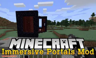 Immersive Portals Mod (1.21.1, 1.20.1) – See Through Dimensional Portals