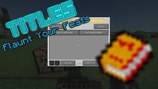 Titles Mod (1.20.1, 1.19.2) – Flaunt Your Feats