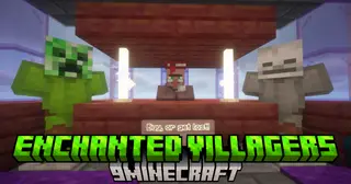 Enchanted Villagers Mod (1.21.5, 1.20.1) – Magical Traders And Ocean Towers