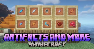 Artifacts And More Mod (1.21.5, 1.21.1) – Relics, Dungeons, And Mob Powers