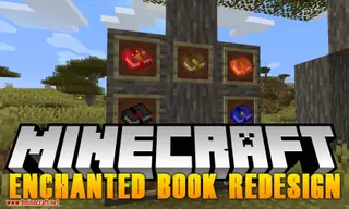 Enchanted Book Redesign Mod (1.21.1, 1.20.1) – Better Identify Enchanted Books
