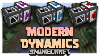 Modern Dynamics Mod (1.21.1, 1.20.1) – Transport Items Through Pipes