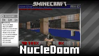 NucleDoom Mod (1.21.4) – Play Doom In Minecraft