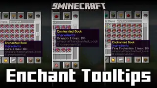 Enchant Tooltips Mod (1.21.1, 1.20.4) – Customizable Enchantment Tooltips