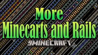 More Minecarts and Rails Mod (1.20.1, 1.19.2) – Advanced Railway Systems
