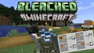 Bleached Mod (1.20.4, 1.20.1) – Turn Your Builds White