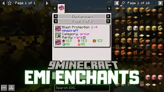 EMI Enchants Mod (1.20.4, 1.20.1) – View Detailed Enchantment Information