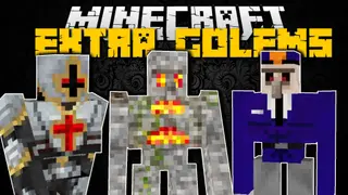 Extra Golems Mod (1.20.1, 1.19.2) – Craft an Army of Protectors