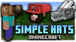 Simple Hats Mod (1.21.1, 1.20.1) – Over 300 Hats
