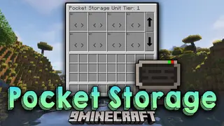 Pocket Storage Mod (1.21.1, 1.20.1) – Tiered Storage System