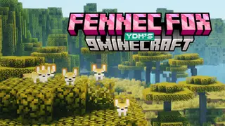 YDM's Fennec Fox Mod (1.21.4, 1.20.1) – Can Be Tamed Using Rabbit Meat