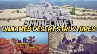 Unnamed Desert Structures Mod (1.21.5, 1.20.1) – Unique, Vanilla-like Structures