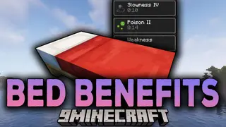 Bed Benefits Mod (1.20.4, 1.20.1) – It’s Time to go to Bed, Happy