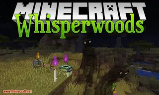 Whisperwoods Mod (1.20.1, 1.19.2) – Creepy Encounters with Spectral Beings