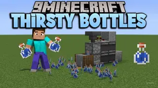 Thirsty Bottles Mod (26.2, 1.20.1) – Make Water a Real Resource