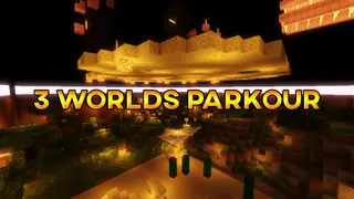 3 Worlds Parkour Map (26.2, 1.20.1) for Minecraft