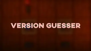 Version Guesser Map (26.2, 1.20.1) for Minecraft