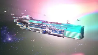 Spaceship Blu 01 Map (26.2, 1.20.1) for Minecraft