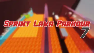 Sprint Lava Parkour 7 Map (26.2, 1.20.1) for Minecraft