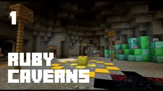 Ruby Caverns Map (26.2, 1.20.1) for Minecraft