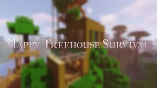Happy Treehouse Survival Map (26.2, 1.20.1) for Minecraft