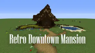 Retro Downtown Mansion Map (26.2, 1.20.1) for Minecraft