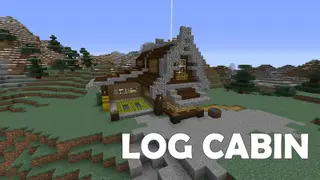 Log Cabin Map (26.2, 1.20.1) for Minecraft
