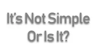 It's Not Simple, Or Is It? Map (26.2, 1.20.1) for Minecraft