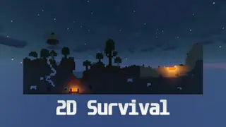 2D Survival Map (26.2, 1.20.1) for Minecraft