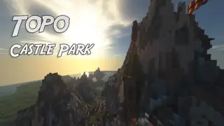 Topo Castle Park Map (26.2, 1.20.1) for Minecraft