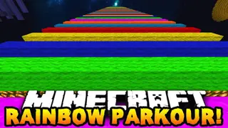 Easiest Rainbow Parkour Map (26.2, 1.20.1) for Minecraft