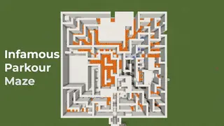 The Infamous Parkour Maze Map (26.2, 1.20.1) for Minecraft