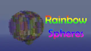 Rainbow Spheres Map (26.2, 1.20.1) for Minecraft